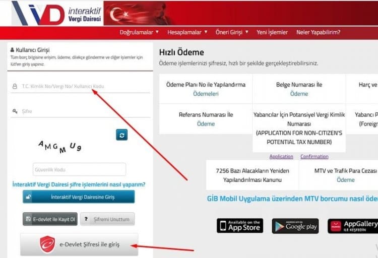 interaktif vergi dairesi