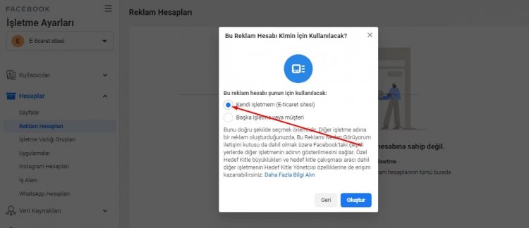 facebook reklam hesabı