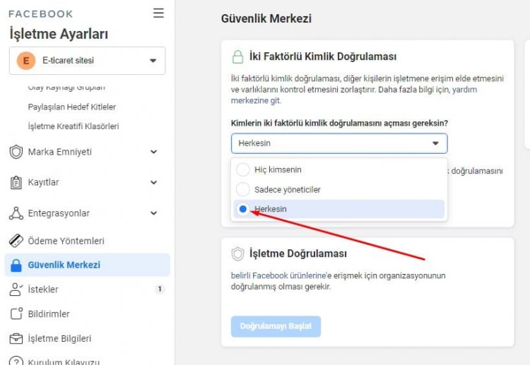 iki faktörlü doğrulama