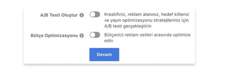 instagram A/B Test