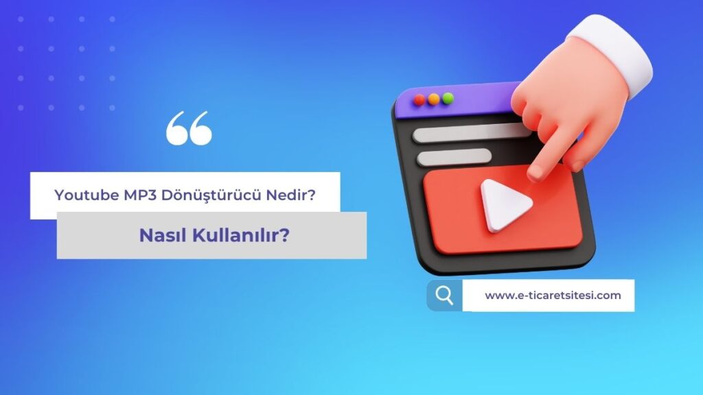 Youtube mp3 dönüştürücü